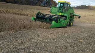 John Deere 4400 combine [upl. by Abernon690]