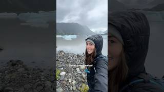 I took a water taxi to a glacier lake 🚕🚤 [upl. by Funk]