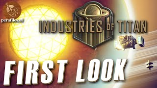 🚀Industries of Titan First look amp Introduction Early Access Indie city building simulation strategy [upl. by Kore]