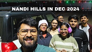 Nandi Hills in December 2024  Late Night drive amp Traffic 🥲 [upl. by Leiva193]