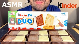 ASMR KINDER CHOCOLATE DUO MUKBANG EATING SOUNDS EATING SHOW [upl. by Analla309]