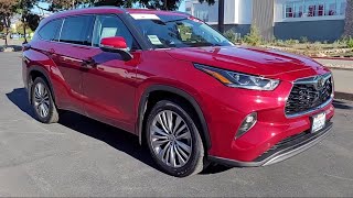 2022 Toyota Highlander Platinum Sport Utility Santa Rosa Rohnert Park Petaluma Sebastopol Windso [upl. by Babara]