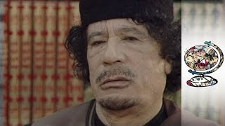 Muammar Gaddafi Interviewed Just Before Libyan Revolution [upl. by Virgie952]