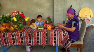 Cooking Fresh Fish Over an Open Fire in the Village  Village Style [upl. by Sianna]