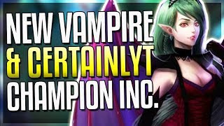 NEW GIRL VAMPIRE amp CERTAINLYT ZOEYASUO CHAMPION COMING 2018 amp More  League of Legends [upl. by Penni760]