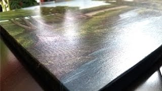 Best Way to Varnish a Painting Oil or Acrylic [upl. by Marrilee]