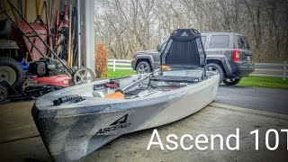 Ascend 10t Sit On Top Kayak Review [upl. by Gareri]