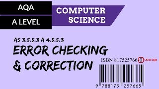 AQA A’Level Error checking and correction [upl. by Berger]