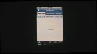 Get Facebook on your iPhone 3G [upl. by Thanh]