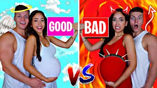 Good Pregnant VS Bad Pregnant 24 HOUR CHALLENGE [upl. by Whittaker]