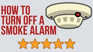 How to Turn Off a Smoke Alarm Smoke Detector Beeping Every 30 Seconds [upl. by Josi]