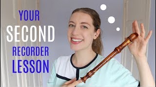 Your SECOND recorder lesson  Team Recorder [upl. by Tiphane]