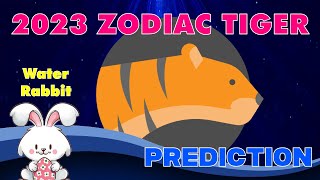 2023 Chinese Zodiac Tiger Predictions What Will Happen to You in the Year of the Water Rabbit [upl. by Annia]