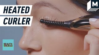 Makeup Artist Monday  How a PRO curls lashes using a HEATED lash curler [upl. by Jair]