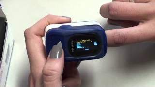 FaceLake FL100 Pulse Oximeter  tutorial [upl. by Onimixam]