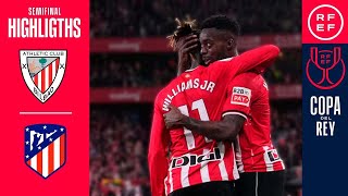 Resumen  Copa del Rey  Athletic Club 3–0 Atlético de Madrid  Semifinal vuelta [upl. by Hewart]