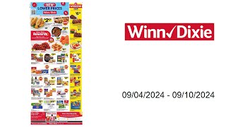 Winn Dixie Weekly Ad US  09042024  09102024 [upl. by Alleoj]