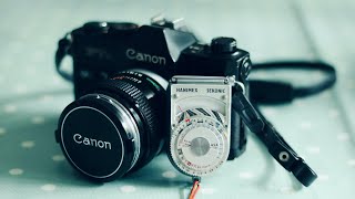 How to Use an Analogue LIGHT METER Hanimex Sekonic L8b for film photography [upl. by Davena366]