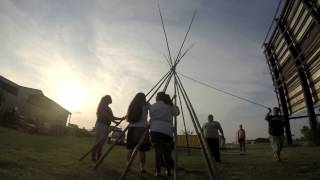 TeePee TimeLapse [upl. by Lenhard614]