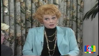 Awardwinning actress and comedian Lucille Ball talks I Love Lucy and the older generation in 1986 [upl. by Hamrah]