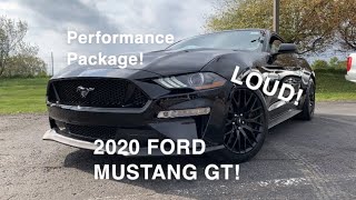 2020 Ford Mustang GT Premium Start Up Revs And Brutal Accelerations GT Performance Package [upl. by Soni]