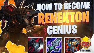 WILD RIFT  How To Become A Renekton GENIUS  Challenger Renekton Gameplay  Guide amp Build [upl. by Aitnas850]