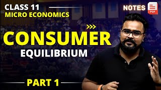 Consumer Equilibrium Class 11  Chapter 2 Micro economics  Gaurav Jain [upl. by Trebmal]