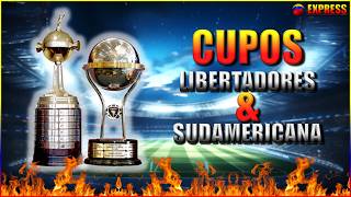 Cupos a LIBERTADORES y SUDAMERICANA 2025 🏆⚽🇨🇴 [upl. by Aidnac481]