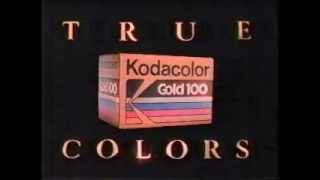 Kodak Commercial Kodacolor Gold 100 [upl. by Kokaras]