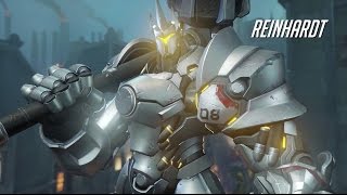 Overwatch  Reinhardt Gameplay Trailer [upl. by Tymon]