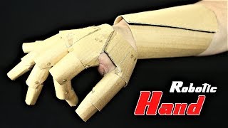 How To Make A Robotic Hand Glove With Cardboard [upl. by Vanhomrigh]