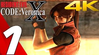 Resident Evil Code Veronica X HD  Gameplay Walkthrough Part 1  Prologue 4K UHD PS4Dolphin [upl. by Abil]