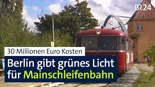 Nach Zusage vom Bund Mainschleifenbahn kann bald wieder fahren  BR24 [upl. by Ecurb]