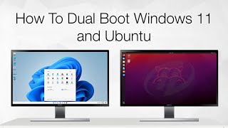 How To Dual Boot Windows 11 and Ubuntu  Step By Step Guide [upl. by Johnette877]