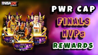 PWR Cap Finals MVPS Rewards Gameplay Featuring CS Pass Antimatter Larry Bird In NBA 2K Mobile [upl. by Ahsinotna]