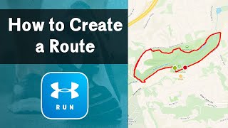 MapMyRun  How to Create a Route MAP TOOLS EXPLAINED [upl. by Tiraj]