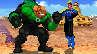 Battle Showcase Kilowog Vs Sinestro [upl. by Acilef]