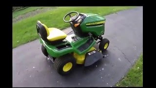 Overview of John Deere X370 lawn tractor [upl. by Undis88]