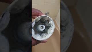 How to remove a stuck handle from a tub faucet [upl. by Ynnahc]