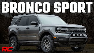 2021 Ford Bronco Sport 15inch Suspension Lift Kit by Rough Country [upl. by Atekahs]