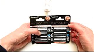 Fake Eneloop AA PRO rechargeable batteries Still there in 2023 Here is the test [upl. by Piane]