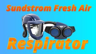 Sundstrom fresh air Respirator PPE [upl. by Dnalwor]