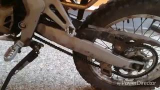 Moped Kette spannen Tutorial [upl. by Htevi848]