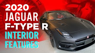 2020 Jaguar FType R Interior Features In Depth Details [upl. by Aeki224]