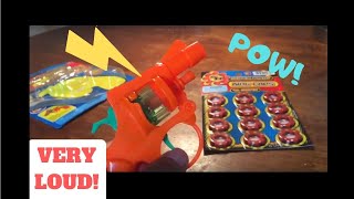 DOLLAR TREE TOY Cap Gun Review [upl. by Aerdma]