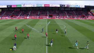 Calentamiento CD Mirandés vs Real Sporting [upl. by Haerr]