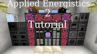 ME System Tutorial  Applied Energistics 2 Tutorial [upl. by Pearl]