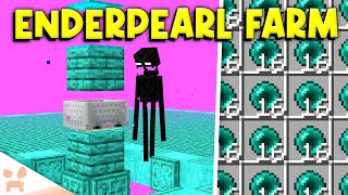 MINECRAFT 121 ENDERMAN FARM TUTORIAL  Easy Auto Efficient [upl. by Laehcimaj]