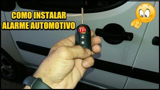 Como instalar alarme automotivo [upl. by Waechter]