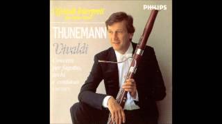 A Vivaldi Bassoon Concertos Thunemann  I Musici [upl. by Oivlis]